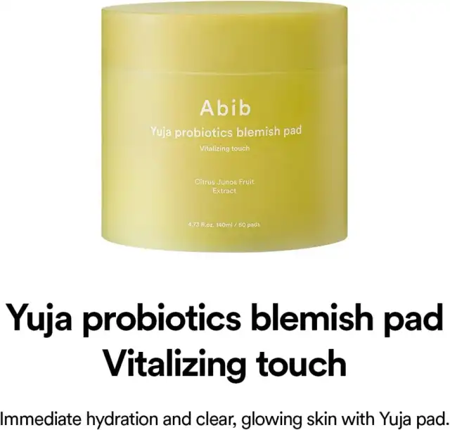 アビブ(Abib) カーミングタッチ ゆずプロバイオティクスパッド YUJA PROBIOTICS BLEMISH PAD 詳細イメージ 2
