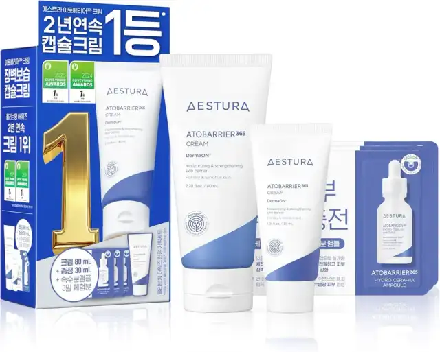 【AESTURA】アトバリア365 クリーム オリーブヤングアワーズ記念セット韓国コスメ 高保湿 スキンケア セラミド 低刺激 敏感肌 乾燥肌 詳細イメージ 1