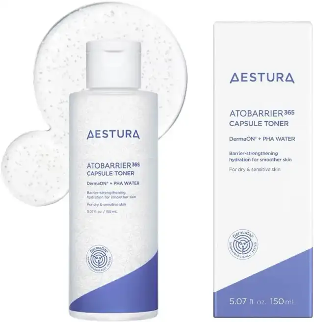 【AESTURA】アトバリア365 カプセルトナー 150ml (正規品)インナードライ 化粧水 水分 保湿 スキンケア 韓国コスメ 敏感肌 乾燥肌 無香料 無着色 低刺激 ダーマコスメ 顔 さっぱり べたつかない メンズ レディース 詳細イメージ 1