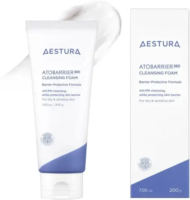 【AESTURA】アトバリア365 クレンジングフォーム (200g) 洗顔フォーム クレンジング 韓国コスメ 高保湿 スキンケア セラミド 低刺激 敏感肌 乾燥肌 詳細イメージ 1
