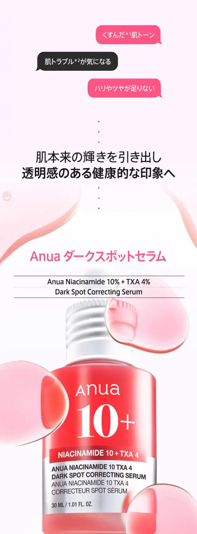ダークスポットセラム 30ml 詳細イメージ 1