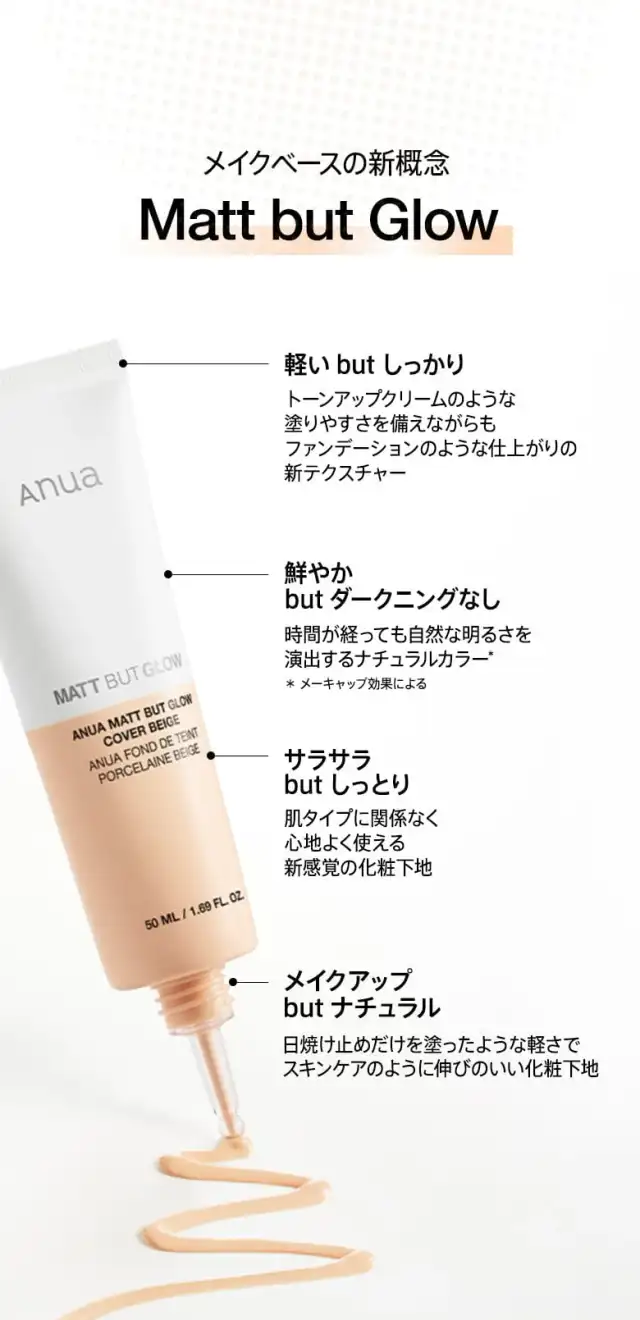 Matt but Glow カバーベージュ 50ml 詳細イメージ 2