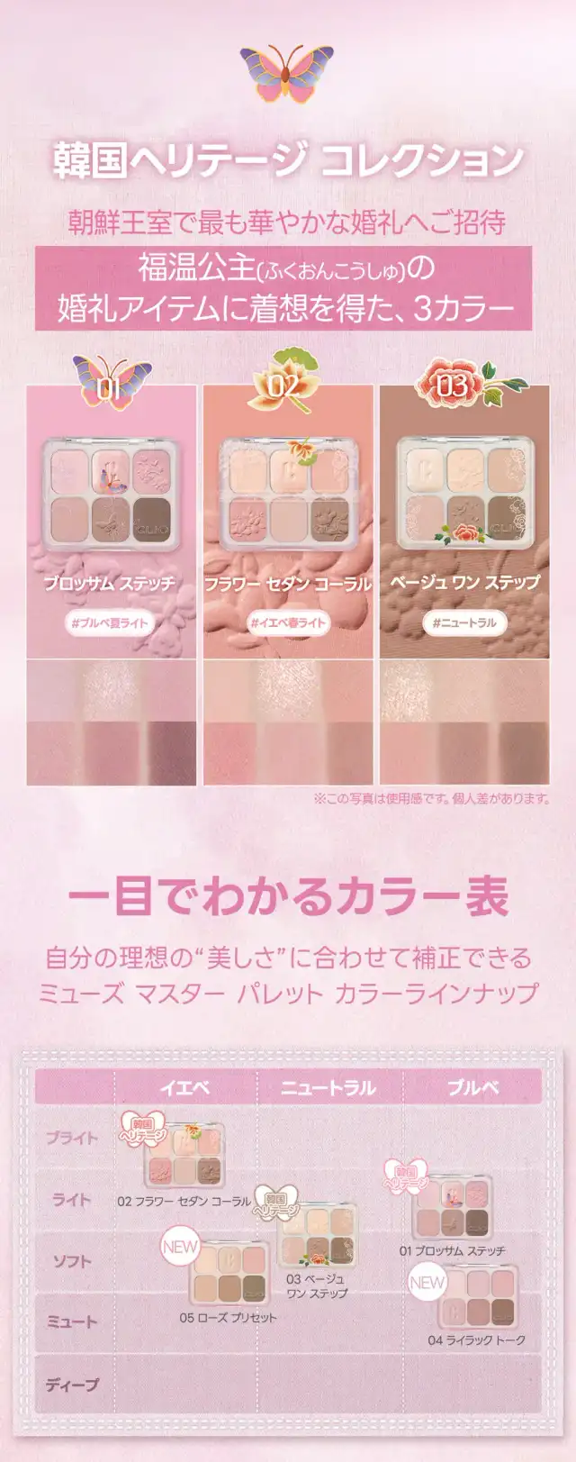ミューズ マスター パレット 詳細イメージ 2