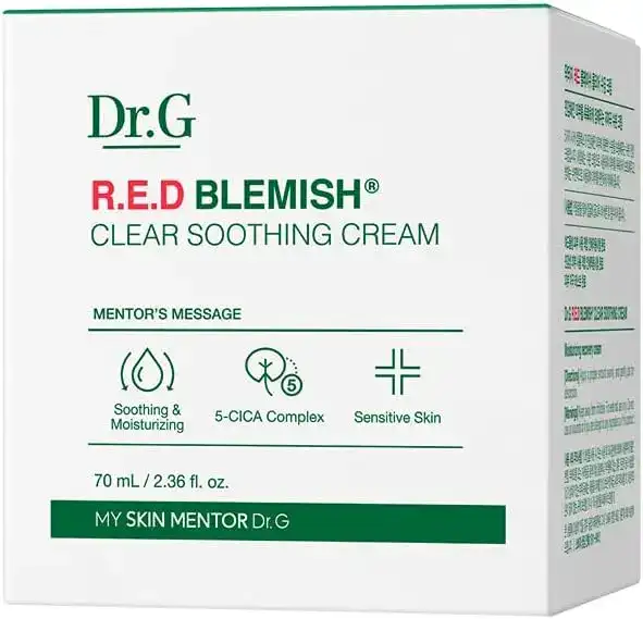 Dr.G(ドクタージー) レッドブレミッシュ クリアスージングクリーム 〈保湿ジェル〉 (70mL) 詳細イメージ 2