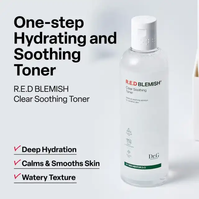 DR.G(ドクタージー) レッドブレミッシュ クリアスージングトナー 〈化粧水〉 (300mL) 1 個 詳細イメージ 2