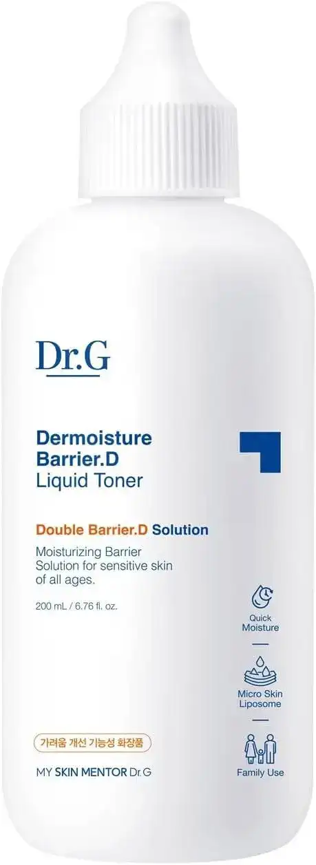 Dr.G(ドクタージー) ダーモイスチャー バリア D リキッドトナー (200mL) 詳細イメージ 1