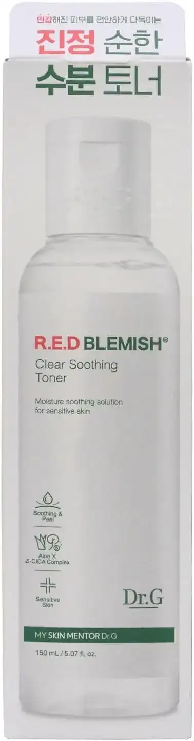 Dr.G(ドクタージー) R.E.D BLEMISH クリアスージングトナー (150mL) 詳細イメージ 2