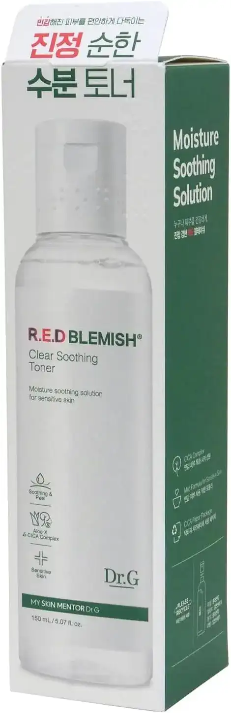 Dr.G(ドクタージー) R.E.D BLEMISH クリアスージングトナー (150mL) 詳細イメージ 3