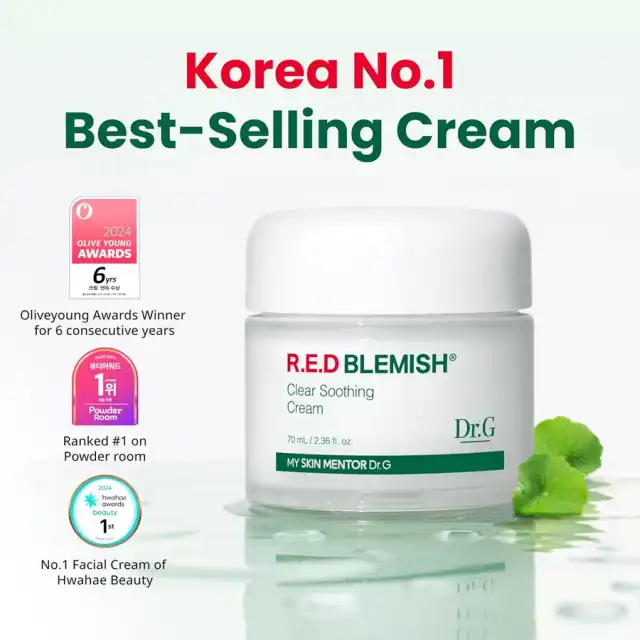 Dr.G(ドクタージー) R.E.D BLEMISH クリアスージングクリーム (50mL) 詳細イメージ 2