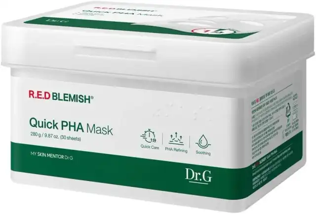 Dr.G(ドクタージー) R.E.D BLEMISH PHA クイックマスク (30枚入) 詳細イメージ 1