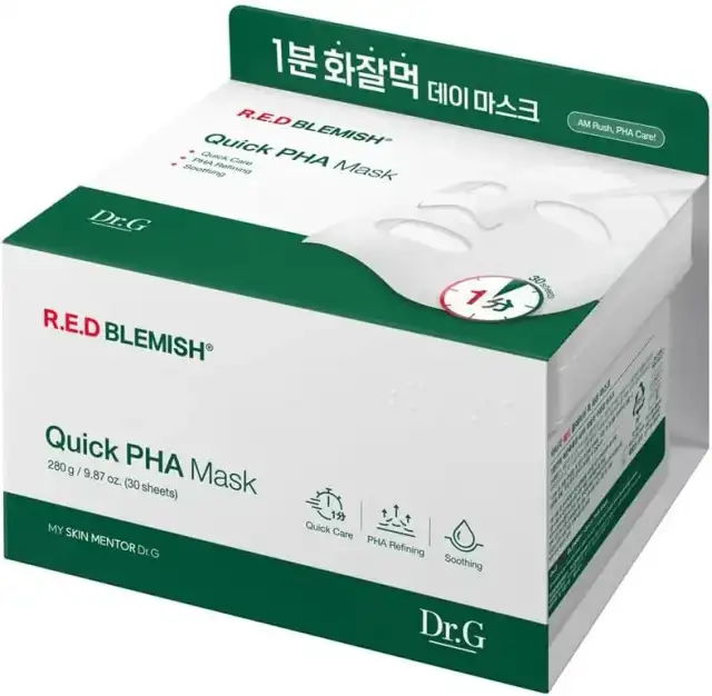 Dr.G(ドクタージー) R.E.D BLEMISH PHA クイックマスク (30枚入) 詳細イメージ 2