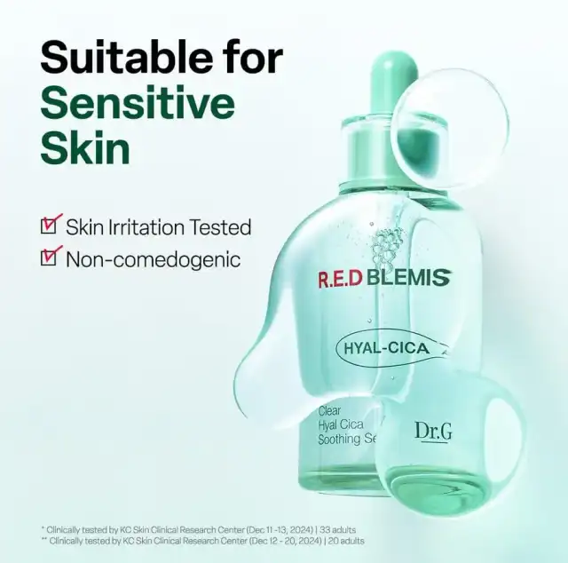 Dr.G(ドクタージー) R.E.D BLEMISH クリア ヒアルシカ スージングセラム (50mL) 詳細イメージ 3