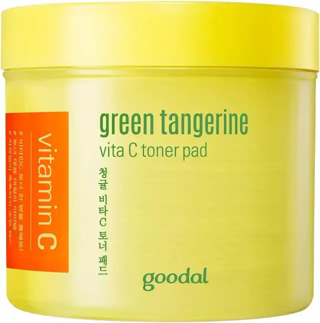 GOODAL/CLIO/チョンギュルビタCトナーパッド70枚 Green Tangerine Vita C Toner Pad 詳細イメージ 1
