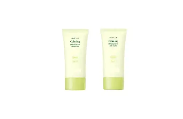 グーダル クリア カンゾウ カーミング ミネラルフィルター サンクリーム 50ml 2個セット|SPF50+ PA++++ 低刺激 ノンケミカル 日焼け止め 詳細イメージ 2