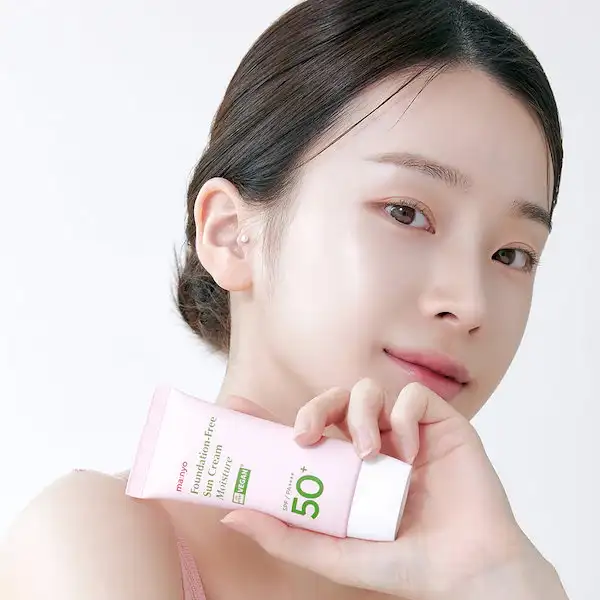 ファンデフリーサンクリーム モイスチャー 50ml SPF50+ PA++++ ヴィーガン 日焼け止め トーンアップ ノーファンデ しっとりうるおうUVケア 詳細イメージ 1