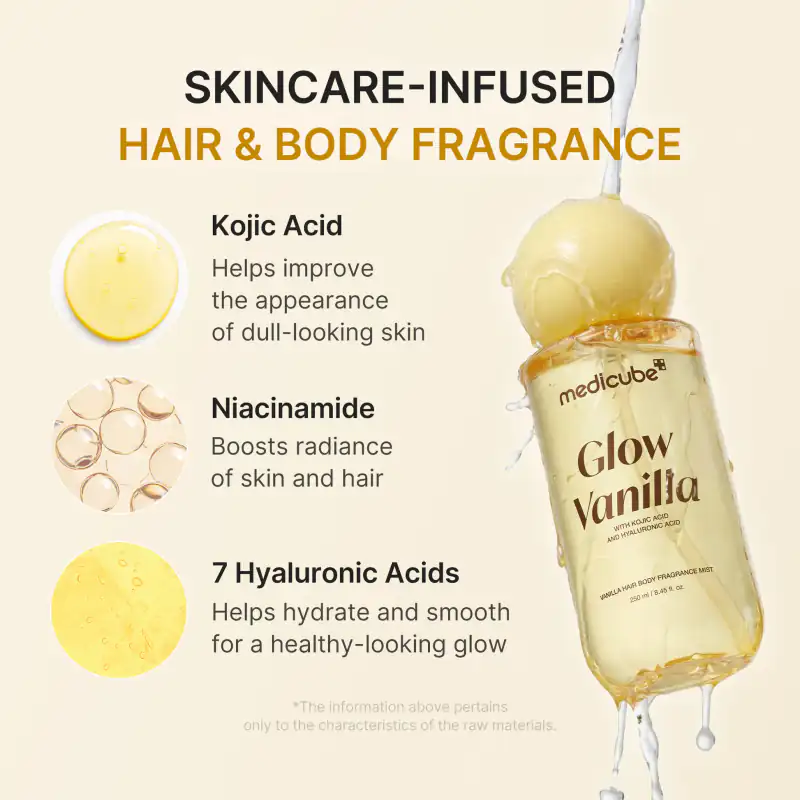 Glow Vanilla Hair & Body Fragrance Mist 詳細イメージ 4