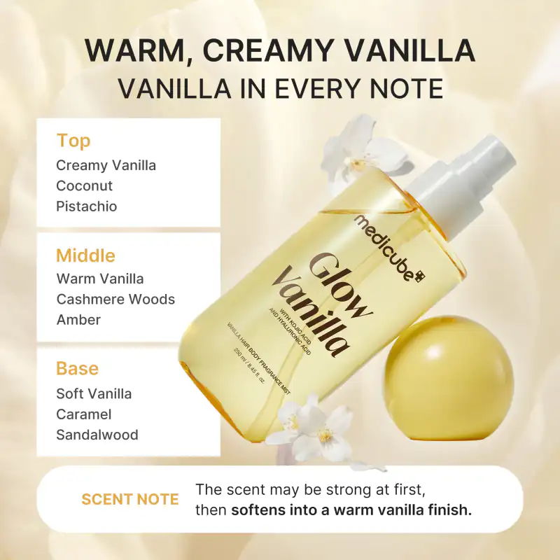 Glow Vanilla Hair & Body Fragrance Mist 詳細イメージ 6