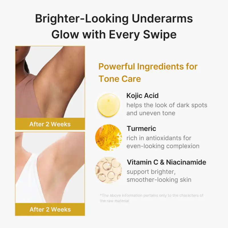 Kojic Acid Brightening Deodorant (Vanilla & Pistachio) 詳細イメージ 3