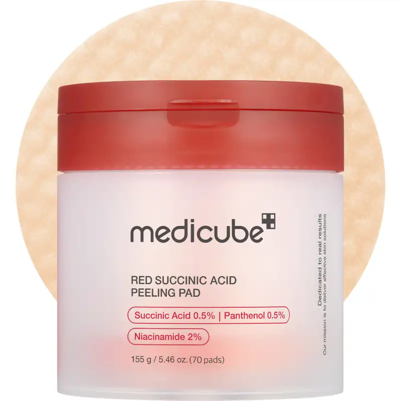 [Subscr.] Red Succinic Acid Panthenol Pads 詳細イメージ 1
