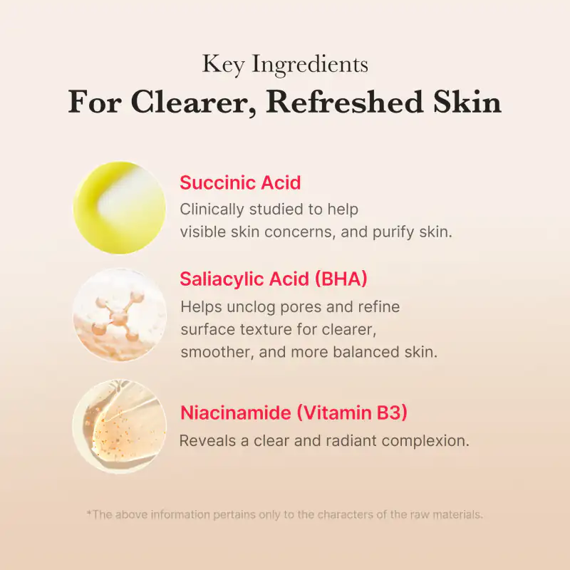 [Subscr.] Red Succinic Acid Panthenol Pads 詳細イメージ 3