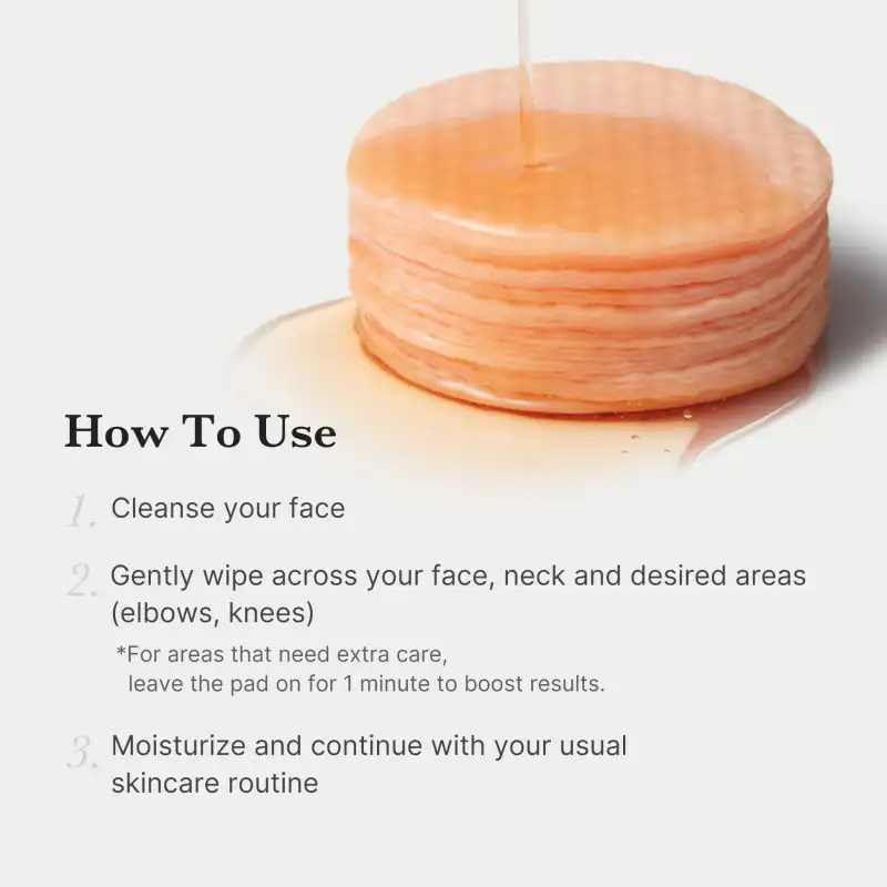 [Subscr.] Red Succinic Acid Panthenol Pads 詳細イメージ 5