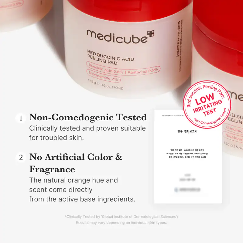 [Subscr.] Red Succinic Acid Panthenol Pads 詳細イメージ 6