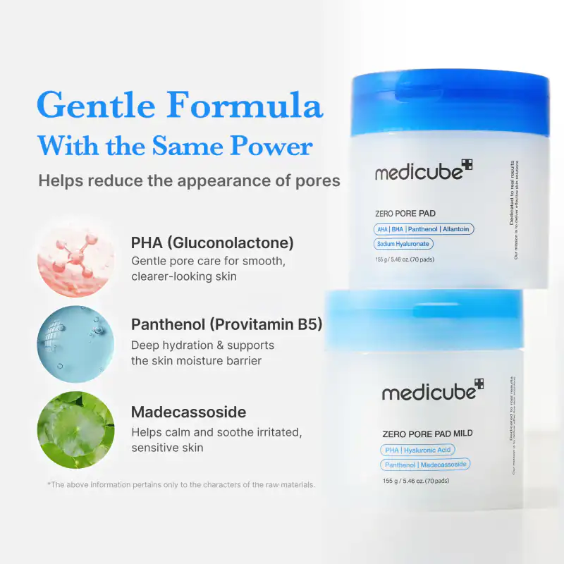 [Subscr.] Zero Pore Madecassoside Pads (Mild) 詳細イメージ 4