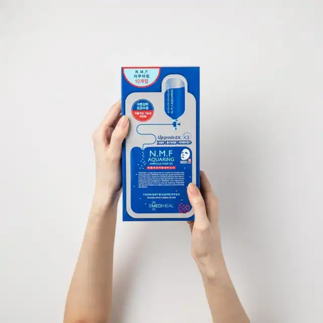 【MEDIHEAL(メディヒール)】N.M.F アクアリングアンプルマスク EX 27ml*10枚 N.M.F. Aquaring Ampoule Mask EX 27ml*10P 詳細イメージ 3