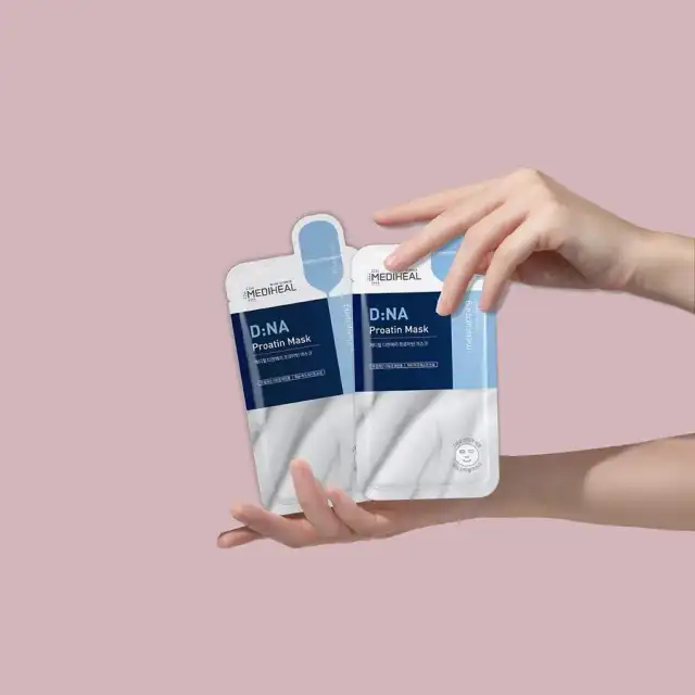 [10+10] Mediheal DNA プロアチン マスクパック (アクアリング) 25g x (10枚+10枚) 詳細イメージ 3