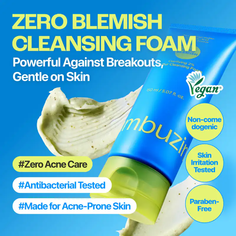 No.0 Zero Blemish Clarifying 2% Sulfur Cleansing Foam 詳細イメージ 4