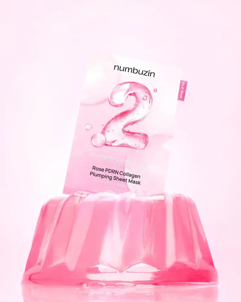 No.2 Rose PDRN Collagen Plumping Sheet Mask (5 Sheets) 詳細イメージ 1