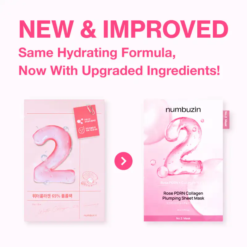 No.2 Rose PDRN Collagen Plumping Sheet Mask (5 Sheets) 詳細イメージ 5