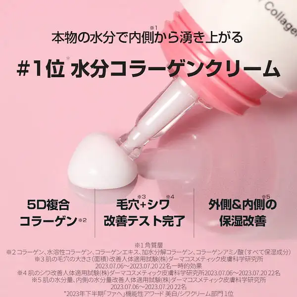 セルメイジングコラーゲンクリーム 60ml 弾力 300DA 低分子5D複合 コラーゲン 詳細イメージ 1