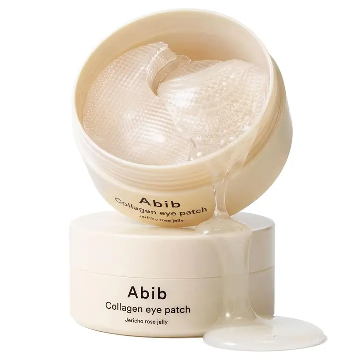 Abib 復活草コラーゲン アイパッチ 60枚｜ヴィーガンコラーゲン ペプチド 配合｜保湿 ハリ印象 目元ケア｜敏感肌 刺激テスト済