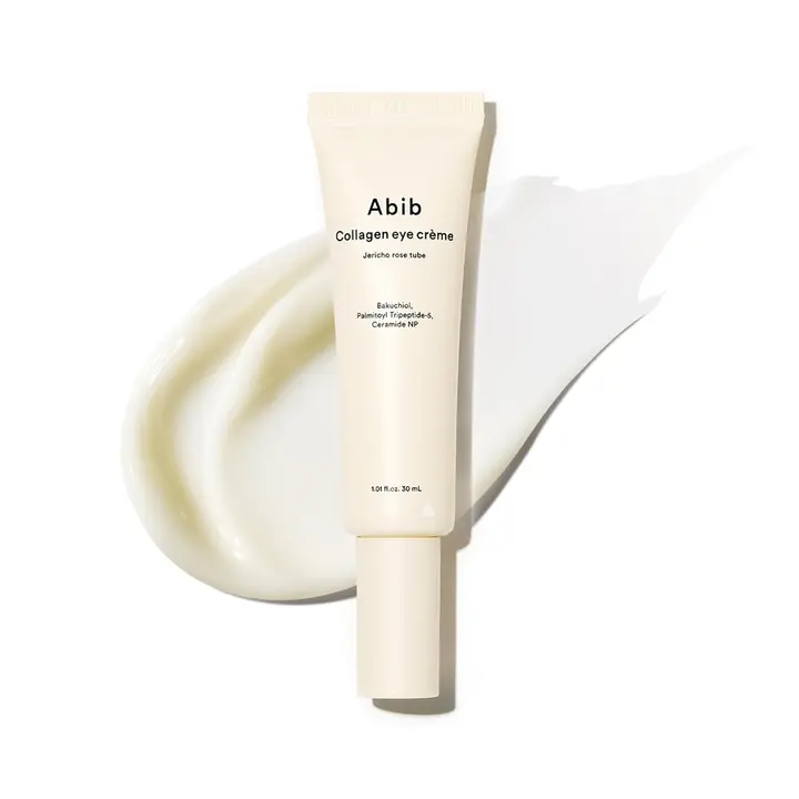 Abib コラーゲンアイクリーム復活草チューブ 30ml 目元ケア 保湿 ハリ 透明感 ナイアシンアミド