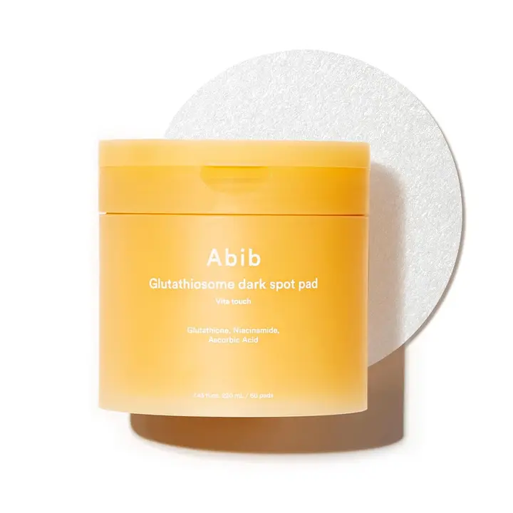 Abib グルタチオンソームパッド 220ml / 60枚 Glutathiosome dark spot pad / グルタチオン/ くすみ・シミ・トラブル跡集中ケア