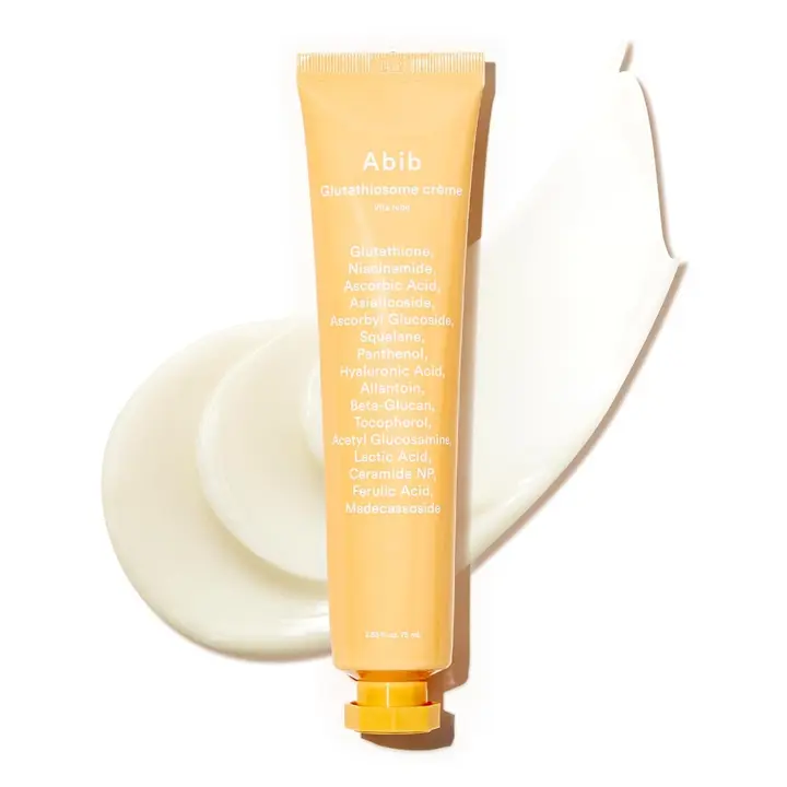 Abib グルタチオンソームクリーム 75ml / Glutathiosome cream vita tube/グルタチオン/低刺激/保湿ケア