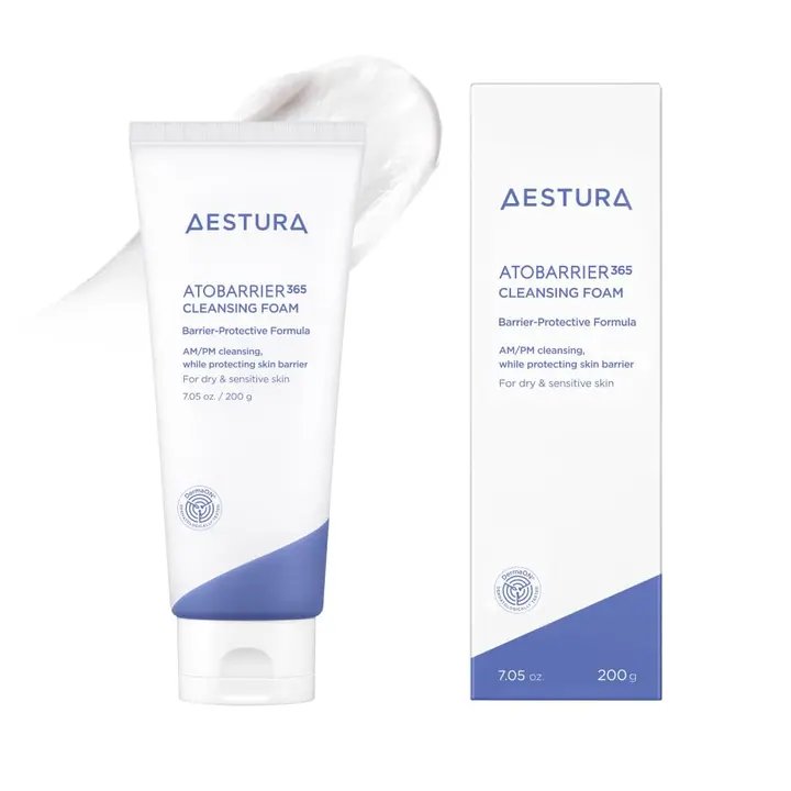 【AESTURA】アトバリア365 クレンジングフォーム (200g) 洗顔フォーム クレンジング 韓国コスメ 高保湿 スキンケア セラミド 低刺激 敏感肌 乾燥肌