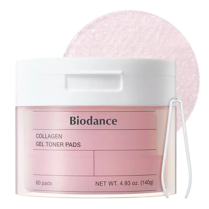 Biodance 【バイオダンス】コラーゲンゲルトナーパッド(60枚)|ハリ・ツヤ・毛穴ケア・弾力|拭き取りパッド❘デイリーパック| 韓国コスメ