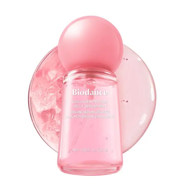 【バイオダンス】 コラーゲンペプチドゼリーセラムミスト(50ml)|ミスト化粧水|保湿ミスト|エッセンスミスト|毛穴弾力|うるおい|インナードライ肌|ポンプ式ミスト|韓国コスメ|