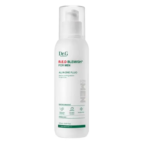 『Dr.G』レッドブレミッシュフォーメンオールインワンフルイド (150ml) 男性用 メンズ 男性の敏感肌 ドクタージー 化粧品 韓国コスメ
