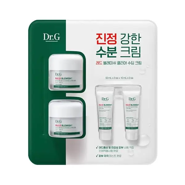 大容量企画 Dr.G(ドクタージー) R.E.D BLEMISH Dr.G レッドブレミッシュ クリアスージングクリーム 50ml+50ml+10ml+10ml