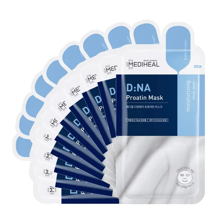 [10+10] Mediheal DNA プロアチン マスクパック (アクアリング) 25g x (10枚+10枚)