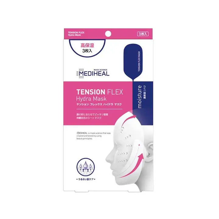 MEDIHEAL(メディヒール) テンションフレックスハイドラマスク フェイスマスク 3シート (x 1)