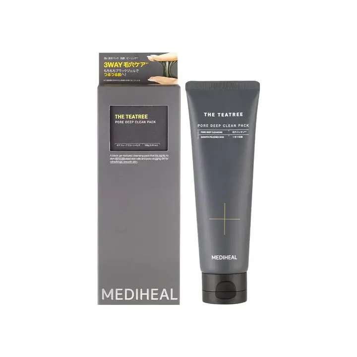 MEDIHEAL(メディヒール) ザ・ティーツリー ポア ディープクリーンパック 100g 洗い流すパック・洗顔・ピーリング