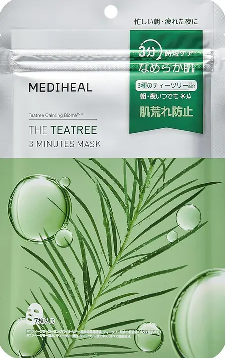 MEDIHEAL メディヒール ティーツリー 3ミニッツマスク 7p
