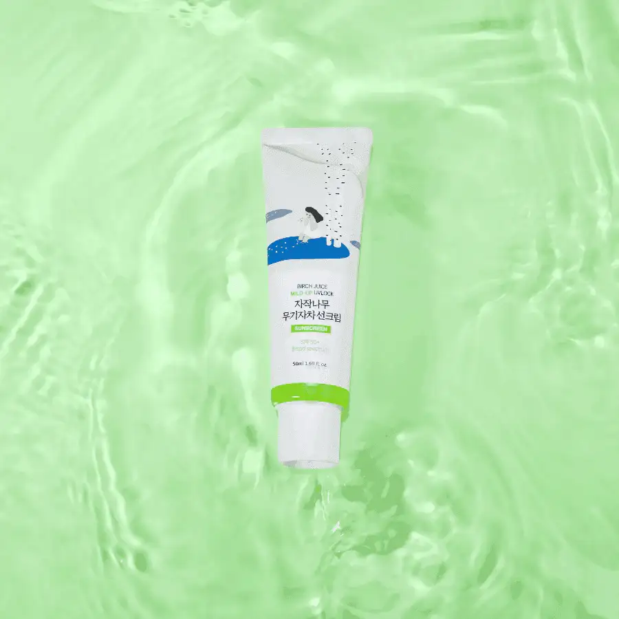 シラカバ マイルドアップ 日焼け止め SPF 50+